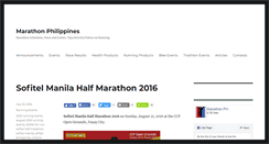 Desktop Screenshot of marathonphilippines.com