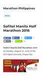 Mobile Screenshot of marathonphilippines.com