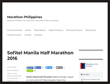 Tablet Screenshot of marathonphilippines.com